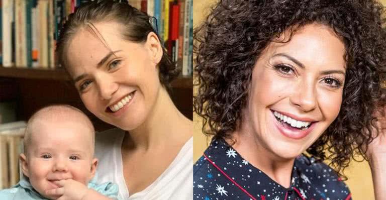 Letícia Colin é mãe de Uri, e Fabíula Nascimento está grávida de gêmeos - Reprodução/Instagram