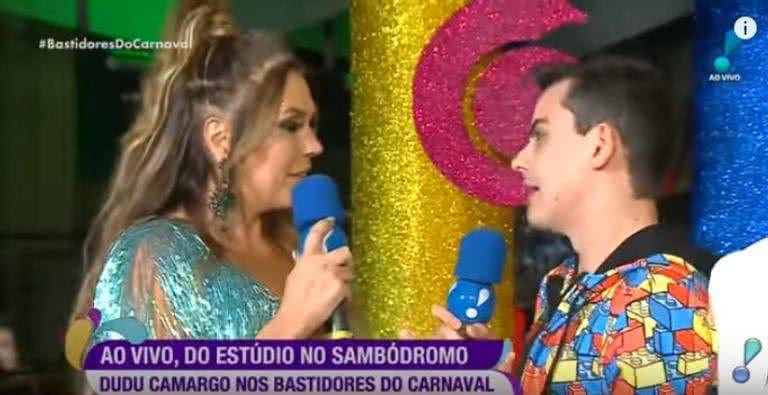 Simony e Dudu Camargo no Carnaval 2020 do 'TV Fama' - RedeTV!