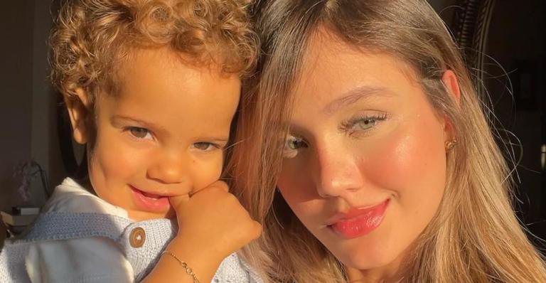 Biah Rodrigues e o filho Theo, de 1 ano - Instagram/@biahrodriguesz