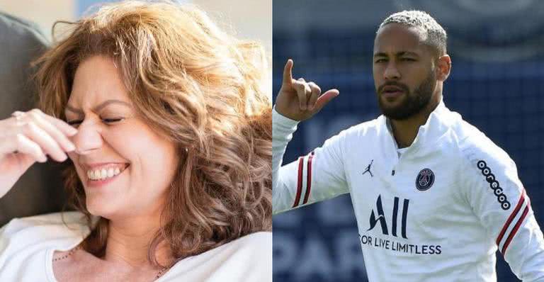 Patricia Pillar e Neymar batem boca no Twitter - Instagram/@patriciapillar e @neymarjr
