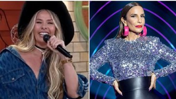 Galisteu e Ivete: as apresentadoras de 'A Fazenda 13' e 'The Masked Singer' - Record TV/TV Globo/Kelly Fuzaro
