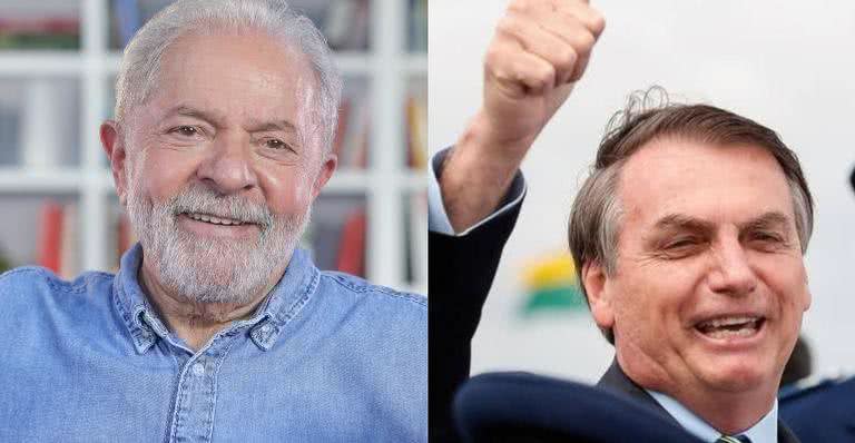 Lula e Bolsonaro - Instagram/@lulaoficial/@jairmessiasbolsonaro