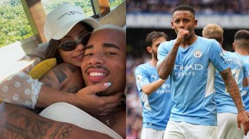 Jogador do Manchester revelou a notícia ao comemorar um gol - Instagram/@dejesusoficial