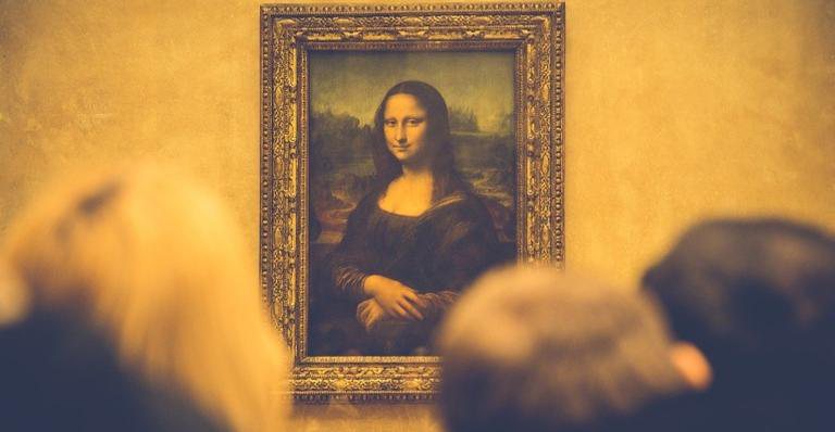 Monalisa fica no Louvre, em Paris. - Pixabay