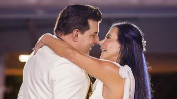 Gretchen e Esdras de Souza completam 1 ano casados - Reprodução/Instagram