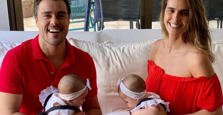 Marcella Fogaça leva as filhas à praia pela primeira vez - Instagram/@marcellafogaca
