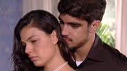 Edgar (Caio Castro) e Marcela (Isis Valverde), em 'Ti Ti Ti' - TV Globo