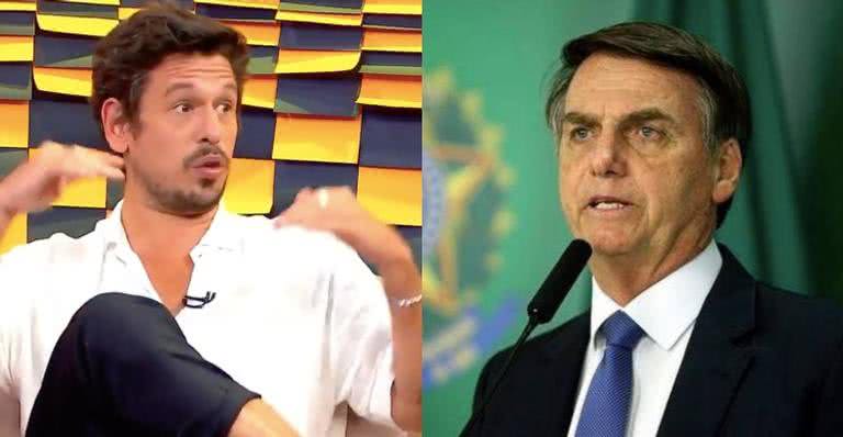 João Vicente zomba de Bolsonaro ao comentar queda do WhatsApp - GNT/ Instagram/@jairmessiasbolsonaro