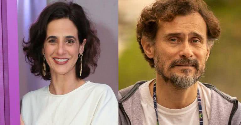 Mariana Lima fala sobre seu relacionamento aberto com Enrique Diaz - Globo/Reginaldo Teixeira e Globo/João Cotta