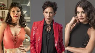 Andréia Horta, Andréa Beltrão e Alinne Moraes em 'Um Lugar ao Sol' - Globo