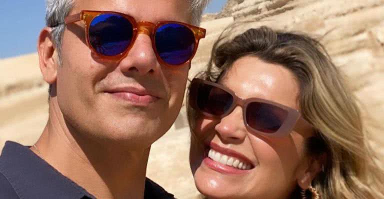 Flávia Alessandra e Otaviano Costa celebram casamento no Egito - Instagram/@otaviano