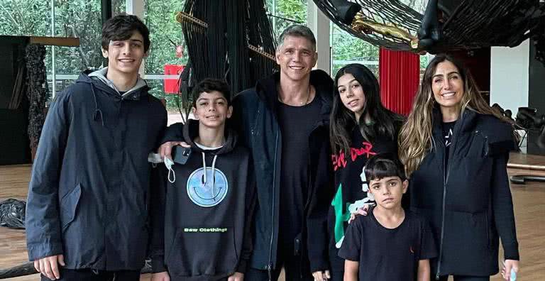 Marcio Garcia e família - Instagram/@oficialmarciogarcia