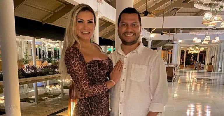 Andressa Urach voltou para a igreja com o marido Thiago Lopes - Instagram/@andressaurachoficial
