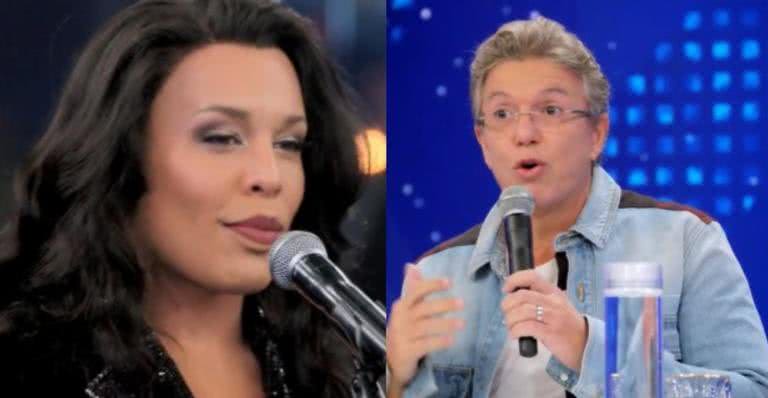 Gloria Groove imita Ana Carolina no 'Show dos Famosos' - TV Globo