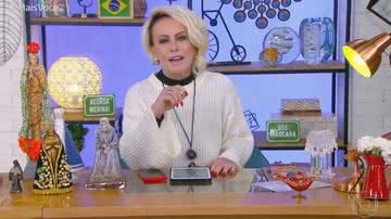 Ana Maria Braga se ausentou do 'Mais Você', nesta segunda-feira (24) - TV Globo