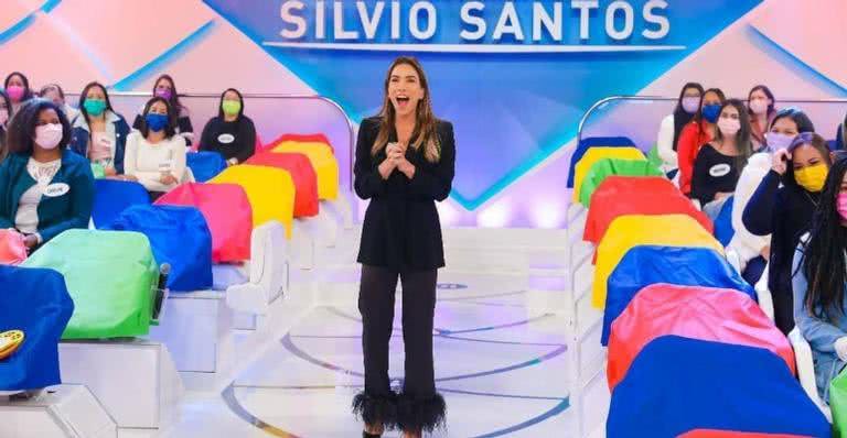 Patricia Abravanel substitui Silvio Santos - SBT