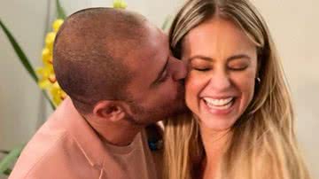 Diogo Nogueira e Paolla Oliveira trocam beijos durante gravação de 'Flor de Caña' - Instagram/@paollaoliveirareal