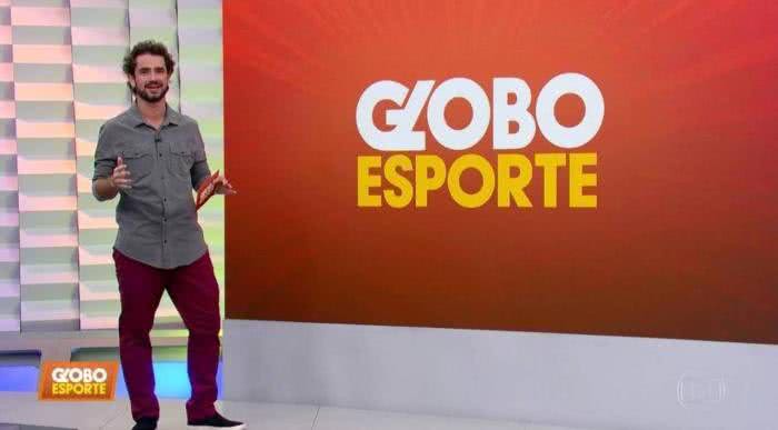 Felipe Andreoli no 'Globo Esporte' - TV Globo