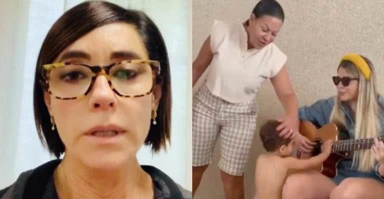 Christiane Torloni manda recado especial para Ruth Moreira, mãe de Marília Mendonça - Instagram/@christorloni/@ruthmoreira67