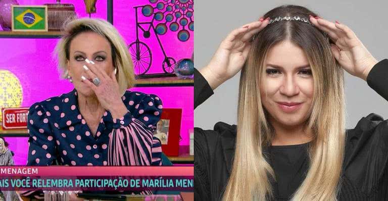 Ana Maria Braga emociona ao falar de Marília Mendonça - TV Globo