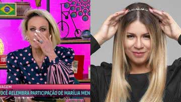 Ana Maria Braga emociona ao falar de Marília Mendonça - TV Globo