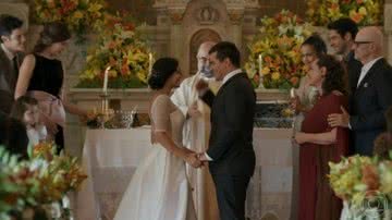 Casamento de Antônia e Júlio em 'Pega Pega' - TV Globo