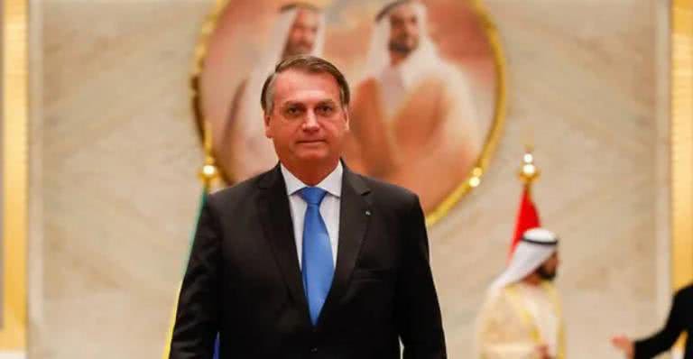 Jair Bolsonaro em Dubai. - Alan Santo/Presidência da República