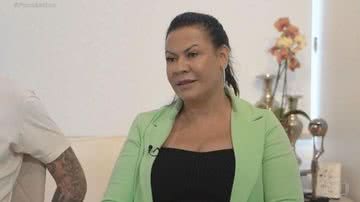 Ruth Moreira, mãe de Marília Mendonça. - TV Globo