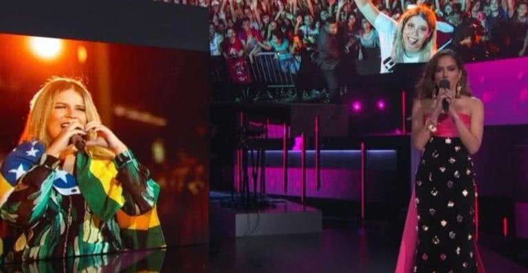 Anitta no Grammy Latino 2021 - Reprodução/Canal BIS