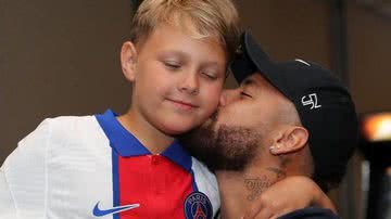 Neymar afirmou que deseja ser mais presente na vida do filho Davi Lucca - Instagram/@neymarjr