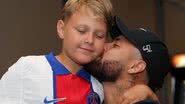 Neymar afirmou que deseja ser mais presente na vida do filho Davi Lucca - Instagram/@neymarjr