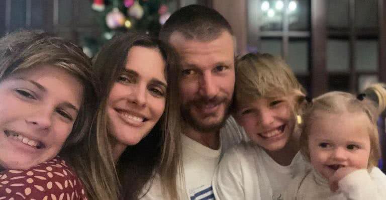 Fernanda Lima e Rodrigo Hilbert são pais de três filhos - Instagram/@fernandalimaoficial