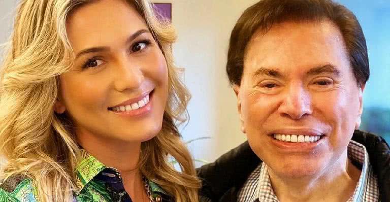 Lívia Andrade reencontra Silvio Santos em salão - Instagram/@liviaandradereal