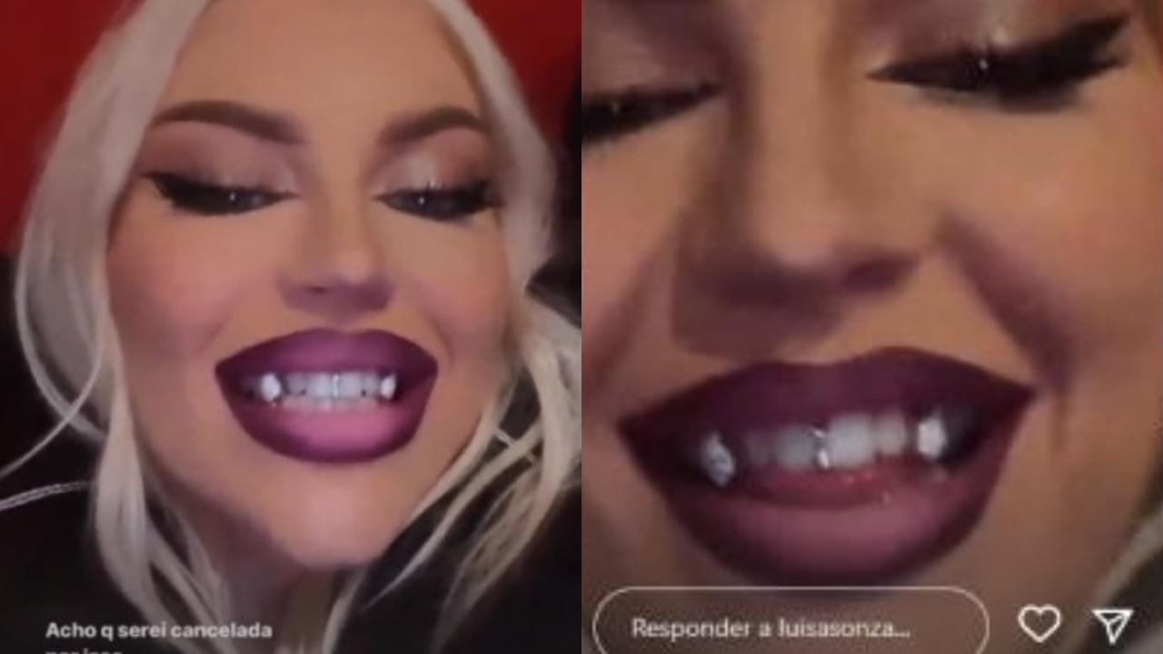 Luiza Sonza dentes