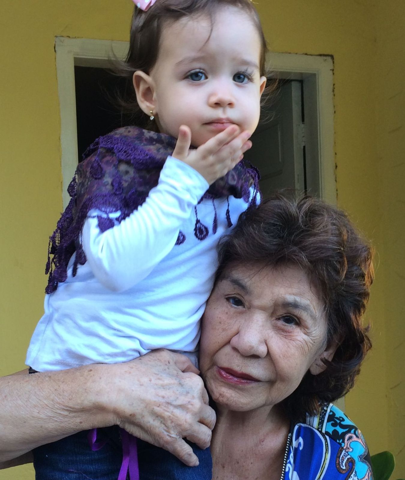 Antonella Dez e sua avó
