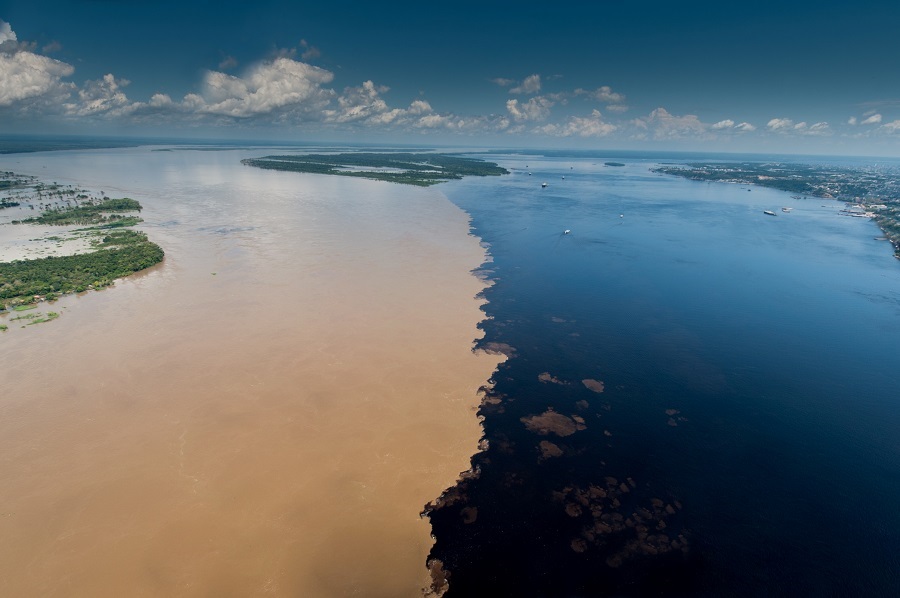 Encontro das águas do Rio Amazonas é destaca do resort