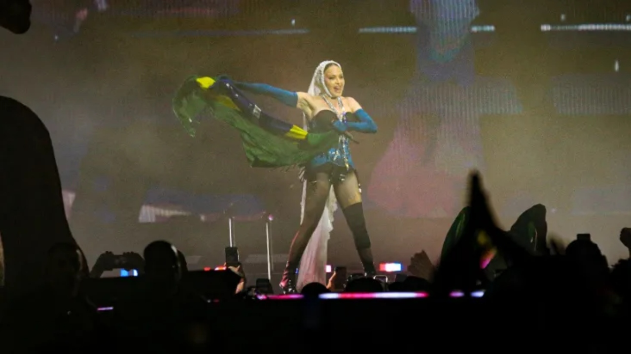 Look para final do show de Madonna no Rio
