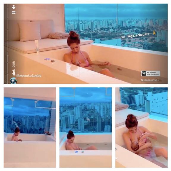 Banheiro luxuoso de Alok e Romana Novais chama atenção de internautas