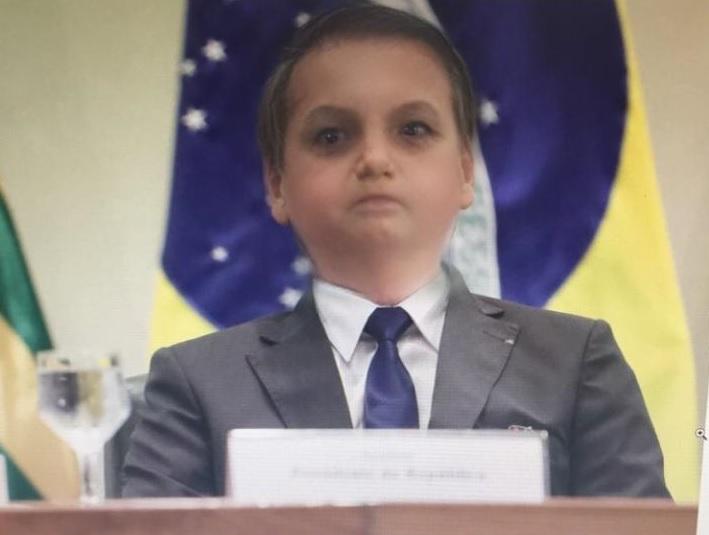 Resultado de imagem para Bolsonaro e uma crianÃ§a